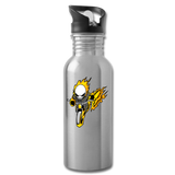 Character #15 Water Bottle - silver