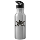 Character #15 Water Bottle - silver