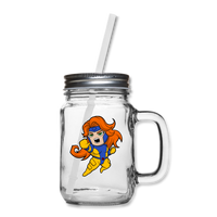 Character #16 Mason Jar - clear