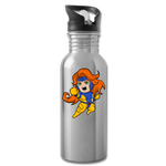 Character #16 Water Bottle - silver
