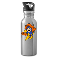 Character #16 Water Bottle - silver