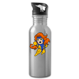 Character #16 Water Bottle - silver