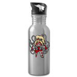 Character #17 Water Bottle - silver