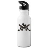 Character #18 Water Bottle - white