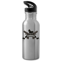 Character #18 Water Bottle - silver