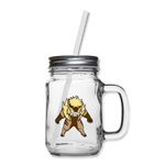 Character #18 Mason Jar - clear