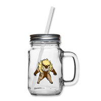 Character #18 Mason Jar - clear
