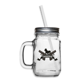 Character #18 Mason Jar - clear