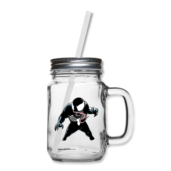 Character #19 Mason Jar - clear