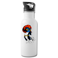 Character #20 Water Bottle - white