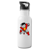 Character #21 Water Bottle - white