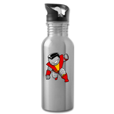 Character #21 Water Bottle - silver