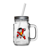 Character #21 Mason Jar - clear