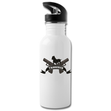 Character #22 Water Bottle - white