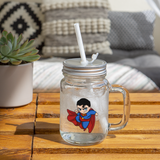 Character #23 Mason Jar - clear