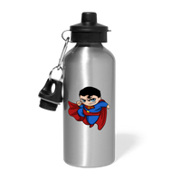 Character #23 Water Bottle - silver