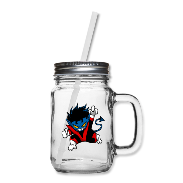 Character #24 Mason Jar - clear