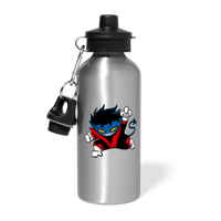 Character #24 Water Bottle - silver