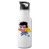 Character #25 Water Bottle - white