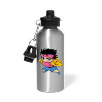 Character #25 Water Bottle - silver