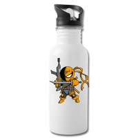Character #26 Water Bottle - white