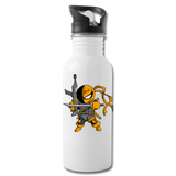 Character #26 Water Bottle - white