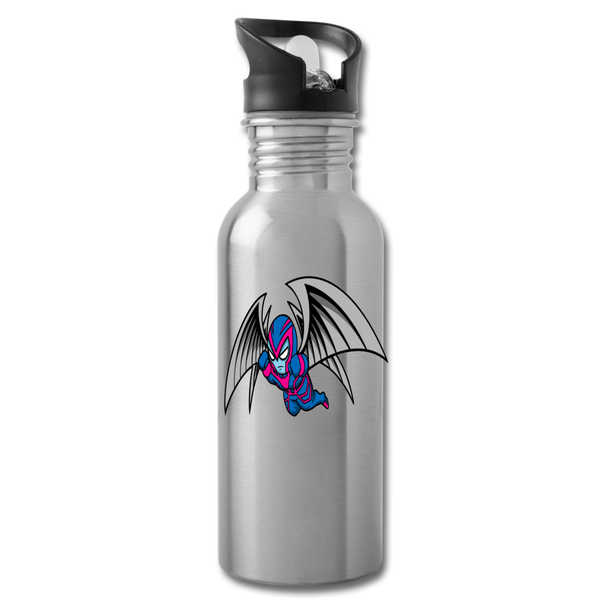 Character #27 Water Bottle - silver