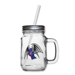 Character #27 Mason Jar - clear