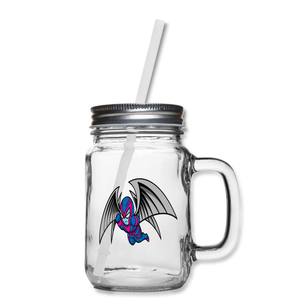 Character #27 Mason Jar - clear