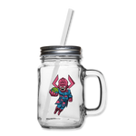 Character #28 Mason Jar - clear