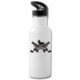 Character #28 Water Bottle - white
