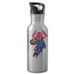 Character #28 Water Bottle - silver