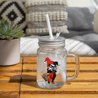 Character #29 Mason Jar - clear