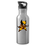 Character #30 Water Bottle - silver