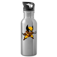 Character #30 Water Bottle - silver