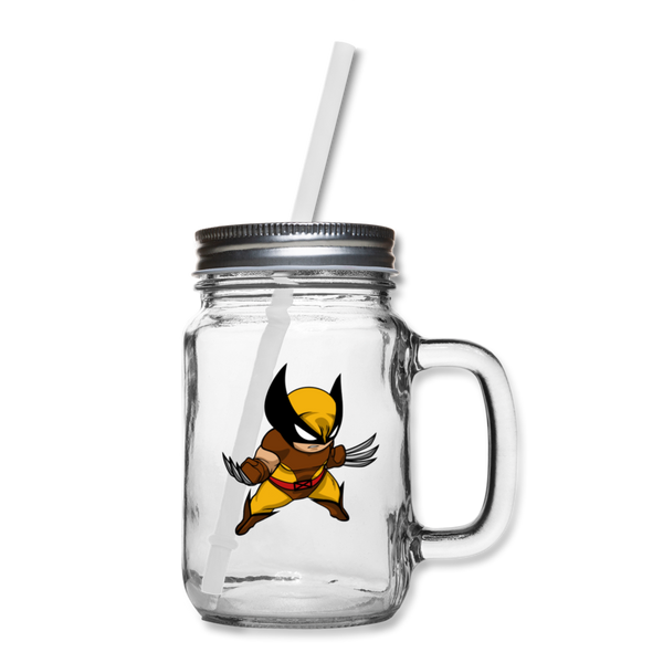 Character #30 Mason Jar - clear