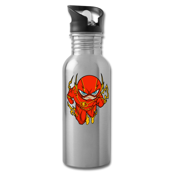 Character #32 Water Bottle - silver