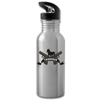 Character #32 Water Bottle - silver