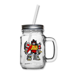 Character #33 Mason Jar - clear