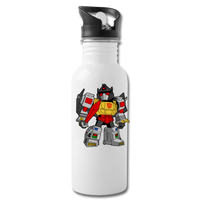 Character #33 Water Bottle - white