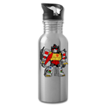 Character #33 Water Bottle - silver