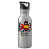 Character #33 Water Bottle - silver