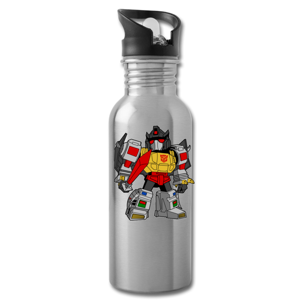 Character #33 Water Bottle - silver