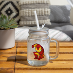Character #34 Mason Jar - clear