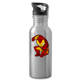 Character #34 Water Bottle - silver
