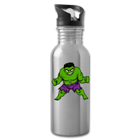 Character #35 Water Bottle - silver