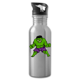 Character #35 Water Bottle - silver