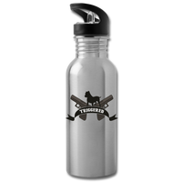Character #36 Water Bottle - silver