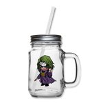 Character #37 Mason Jar - clear