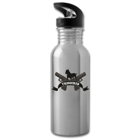 Character #38 Water Bottle - silver